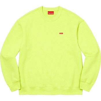 Sudaderas Supreme Small Box Crewneck Verde | Supreme 348BC